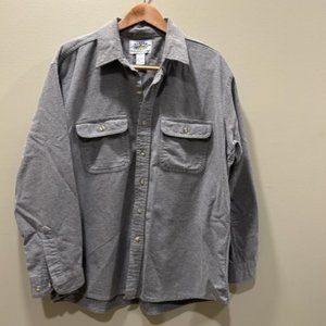 Alaska 1959 Wilderness Gear Men's Long Sleeve Button Up Shirt, Size XL  (Z-2)